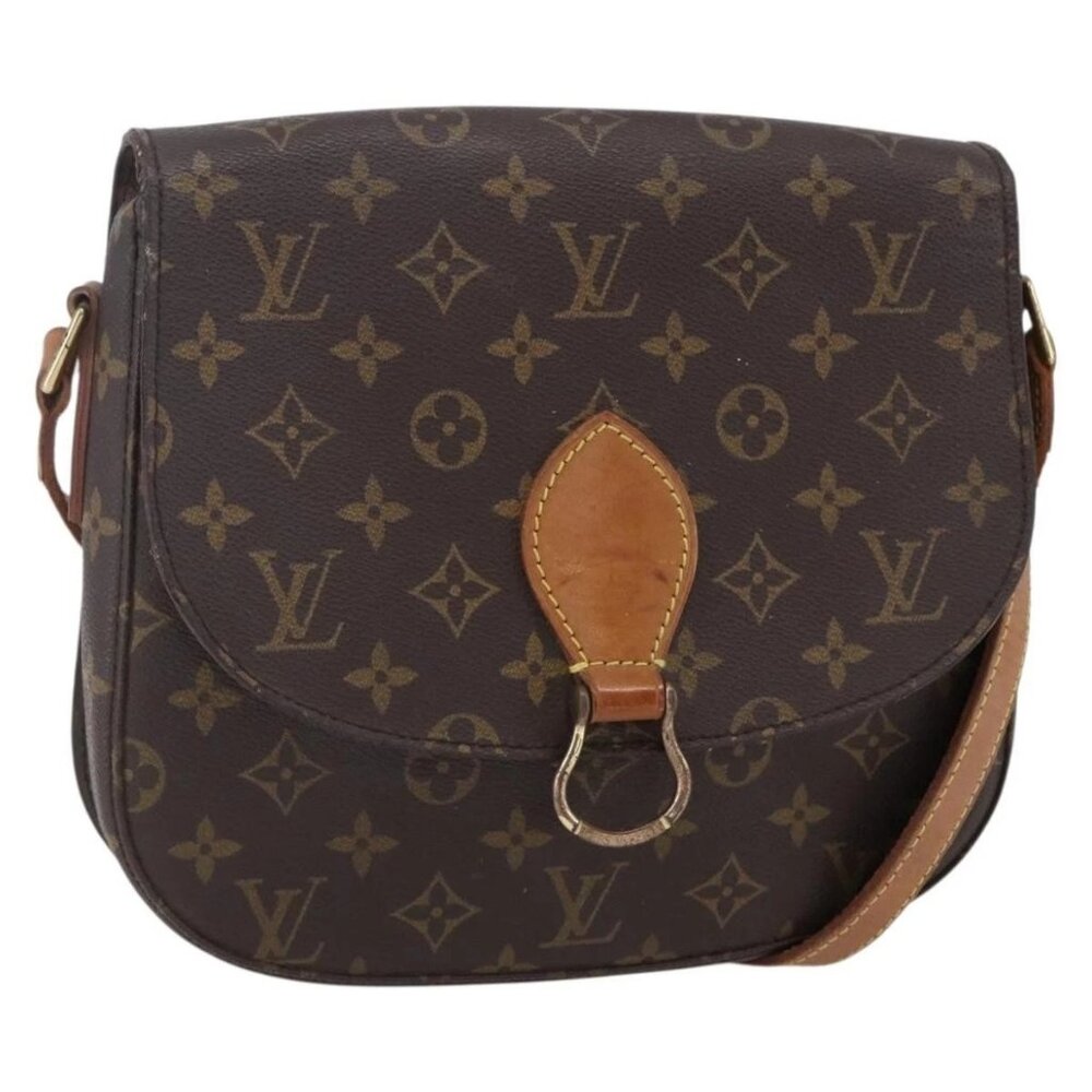 LOUIS VUITTON Monogram Saint Cloud GM Shoulder Bag